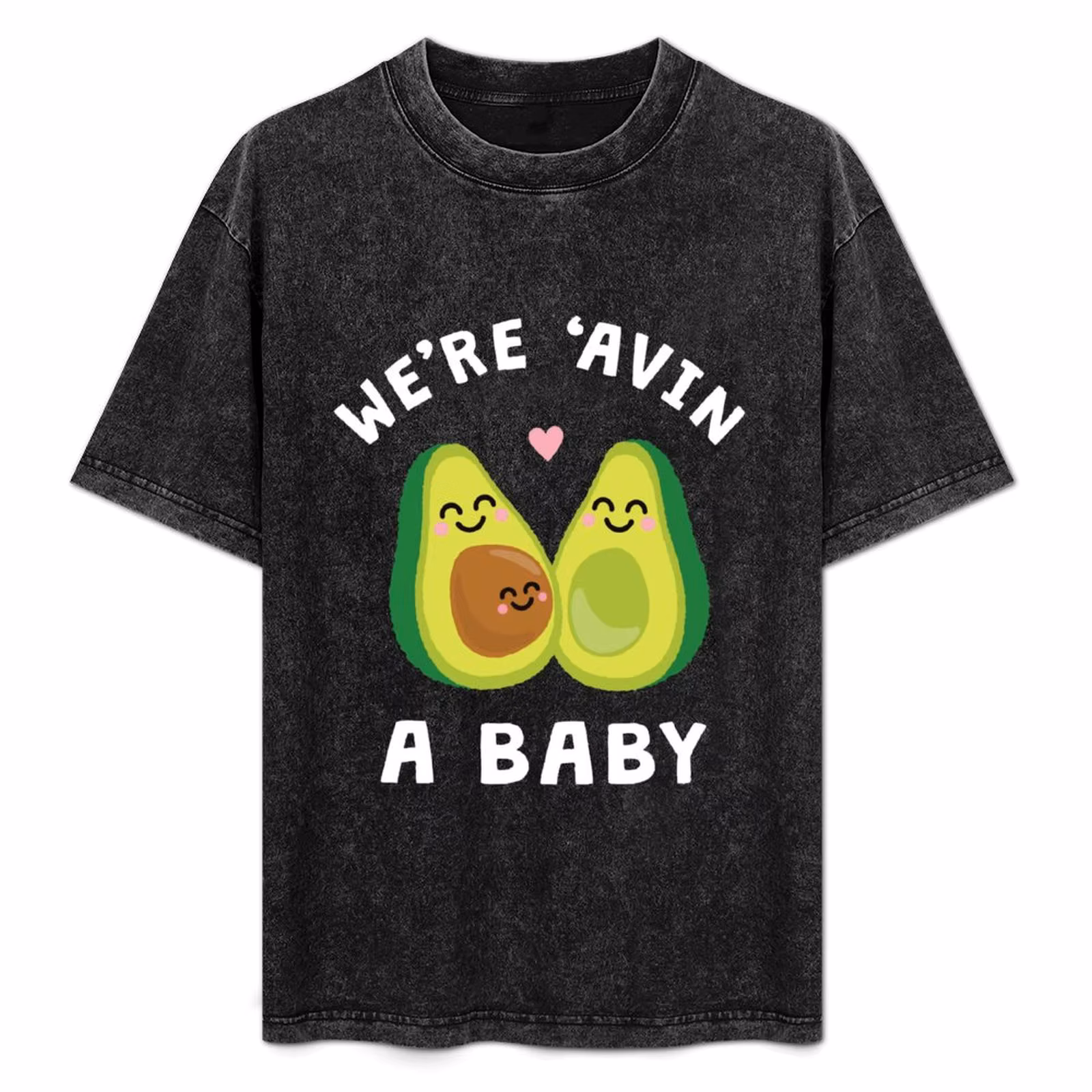 Funny Baby Pregnancy Announcement Shirt & Gifts: We're 'Avin A Baby Avocado T-Shirt Outdoor Work Short Sleeve Top