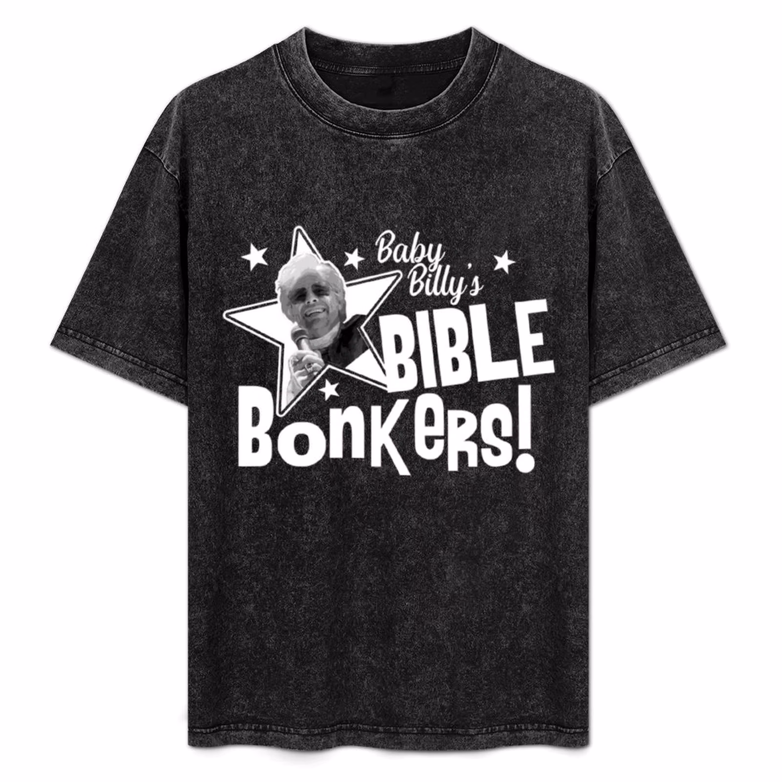 Baby Billy's Bible Bonkers - Righteous Gemstones T-Shirt Vintage Style Printed Top