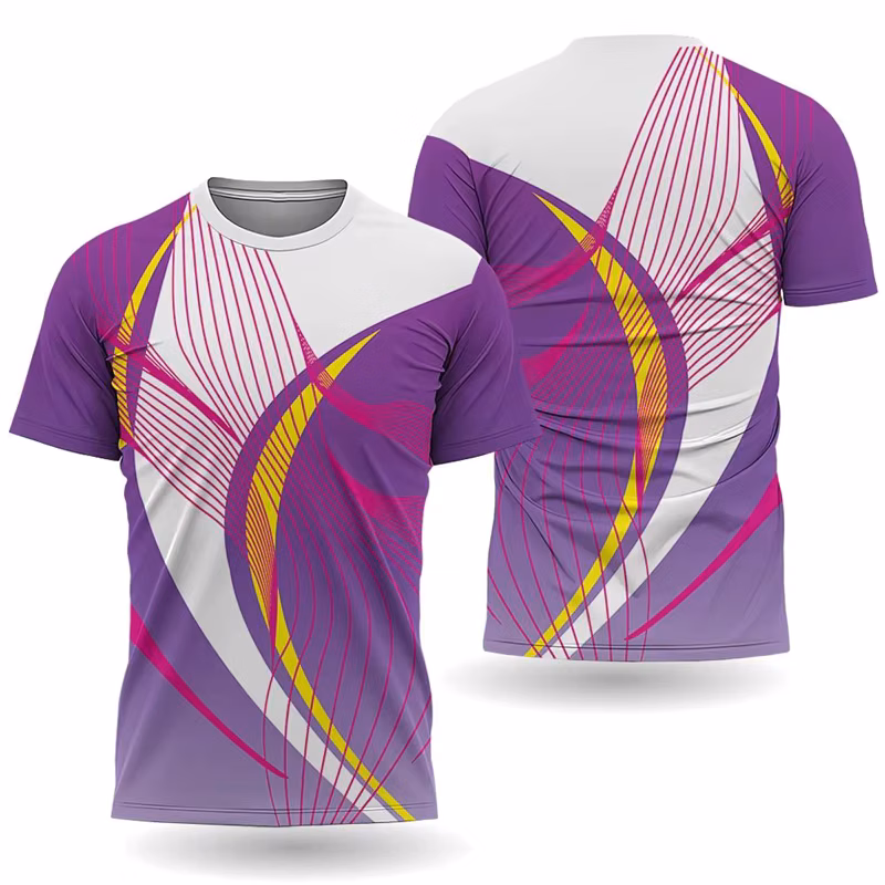 Simple Geometric Graphic Sports T Shirts Summer Casual Streetwear Fashion 3D Printing Men Women T-shirts Loose Fitness