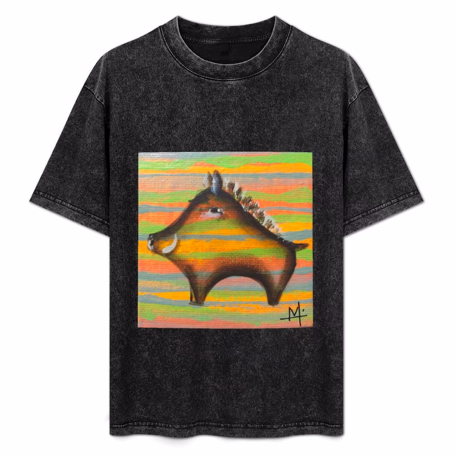 Baby Javelina I T-Shirt Large Size Basic Casual T-Shirt