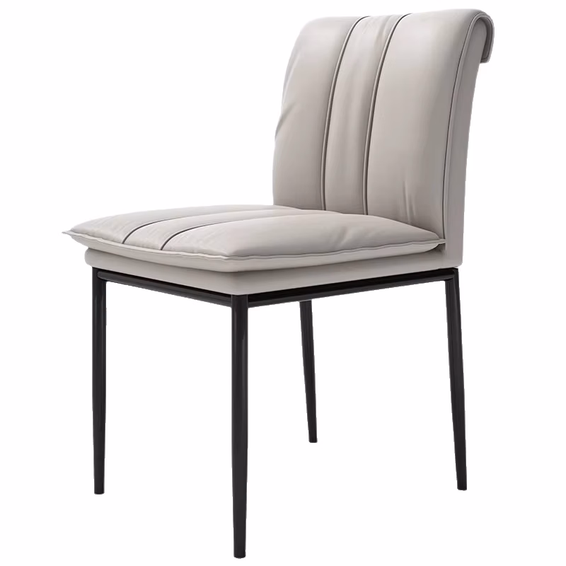 Italian light luxury high-end dining chair household back chair restaurant hotel banquet designer casual dining stool