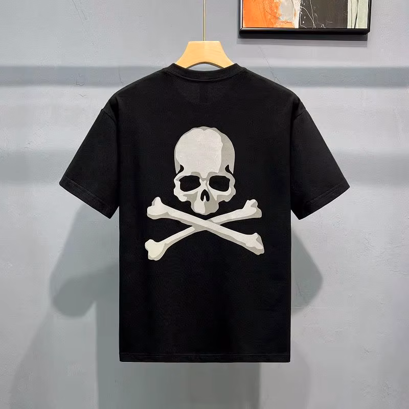 Skull Art T Shirt 2026 New American Street Graphic 100% Cotton Men Women Unisex Oversized Heavyweight Vintage Casual