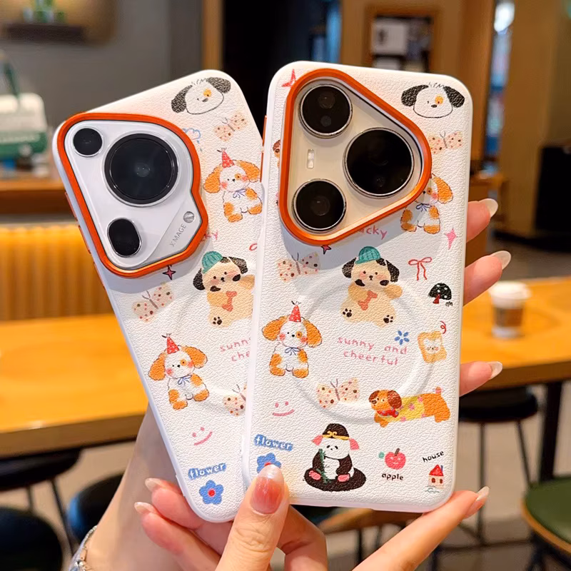 Fashion Colorful Pattern Phone Case for Huawei Pura 70 80 Ultra 80 70 Pro Mate 70 60 Pro+ with Support Wireless Charging