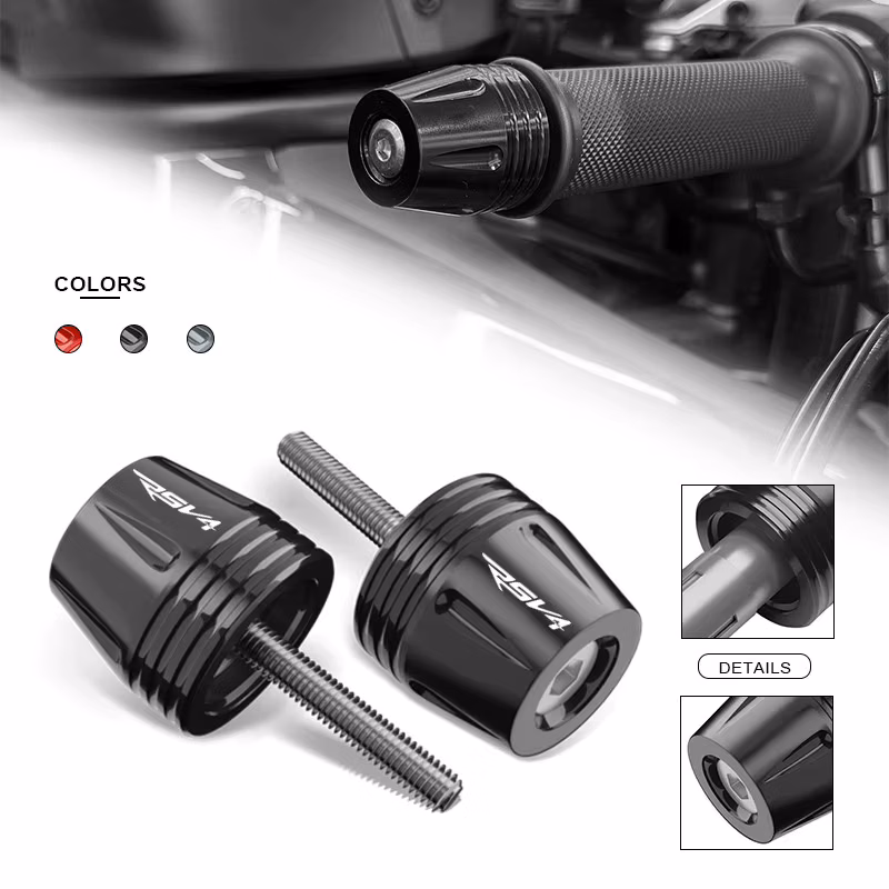 Motorcycle Handlebar Grips End Anti Silder Protection Cap For RS660 TUONO660 RSV4 RSV4-RR RSV4-R RSV4-RF Dorsoduro900