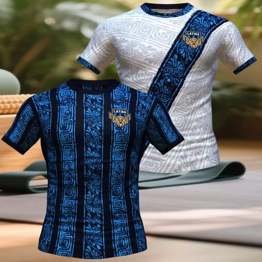 2026 Summer Mens women Italian Football T-shirt Latinx Shirt Sports Speed Drying TopT-shirt Football Suit Mens Special