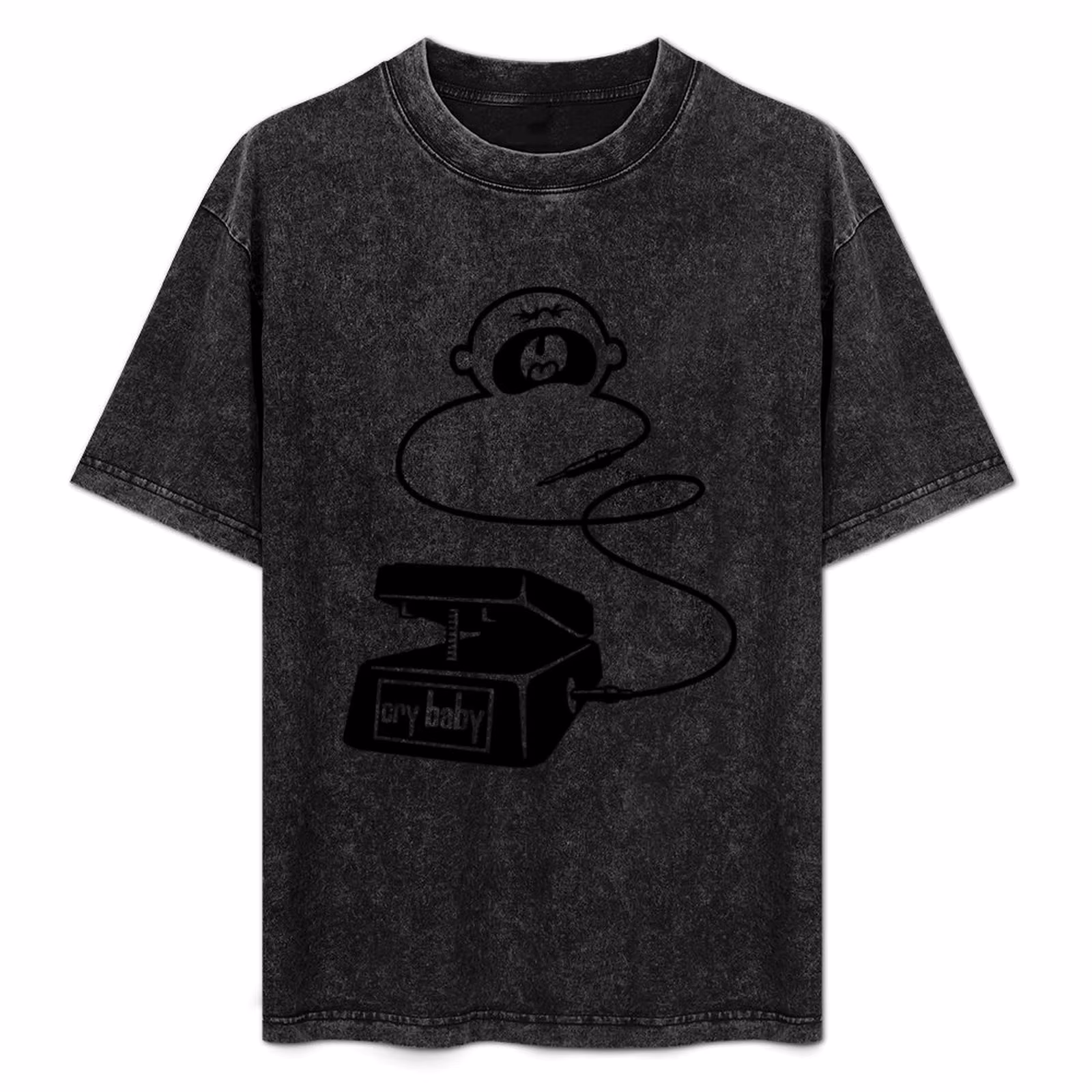 Cry Baby T-Shirt Basic All Season Solid T-Shirt
