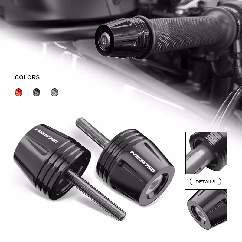2026 Accessories For XADV750 NSS750 NSS350 Motorcycle Handlebar Grips Cap Handle Bar Grip Ends Plug Slider Protection