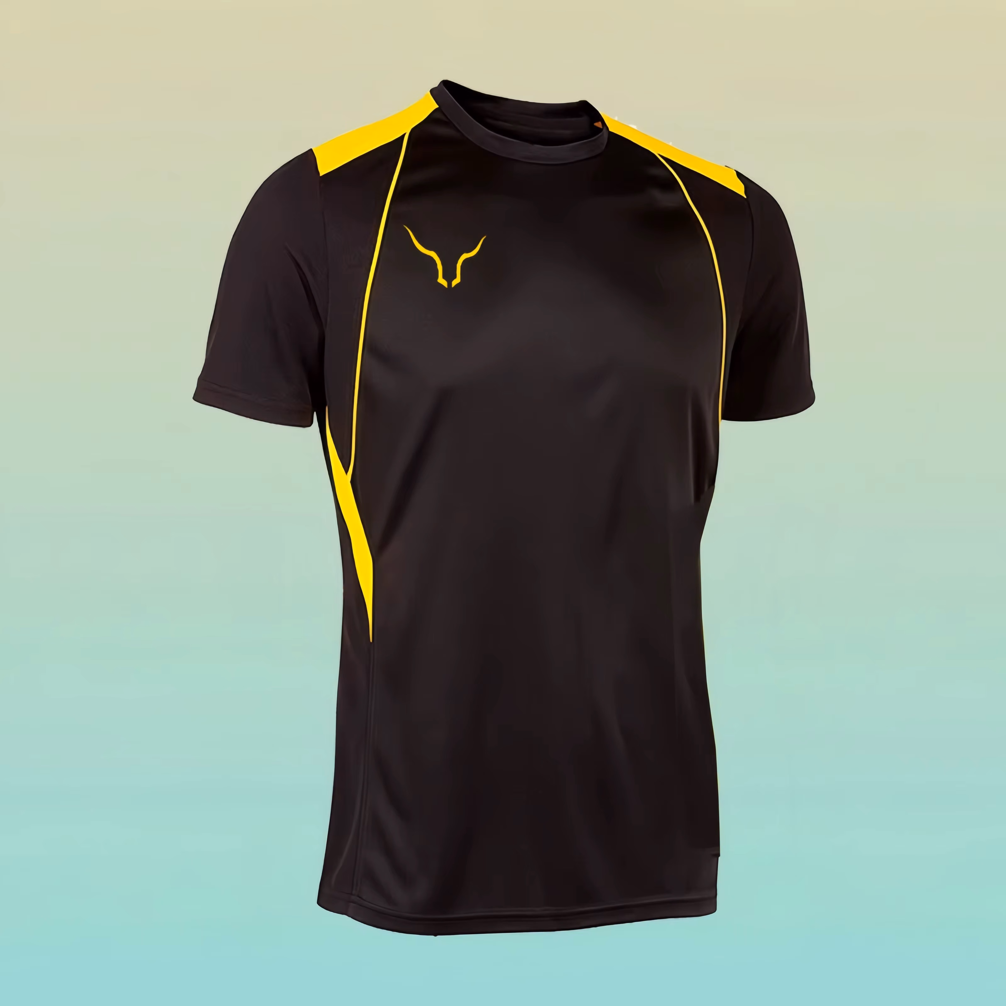 Outdoor Badminton Tennis Sports Men T-Shirts Fashion Quick Dry Breathable Running Clothing Summer Casual O-neck Short
