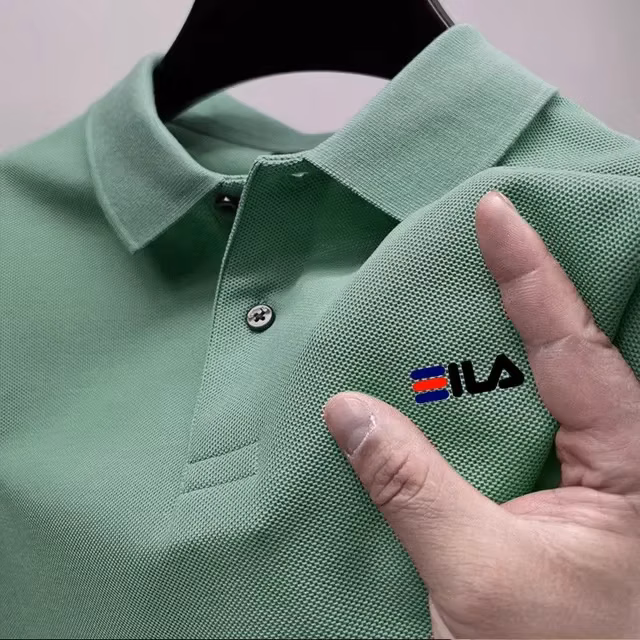 Summer 2026 new style casual men's short-sleeved Polo shirt, fashionable outdoor plain-color home-use men's and women's