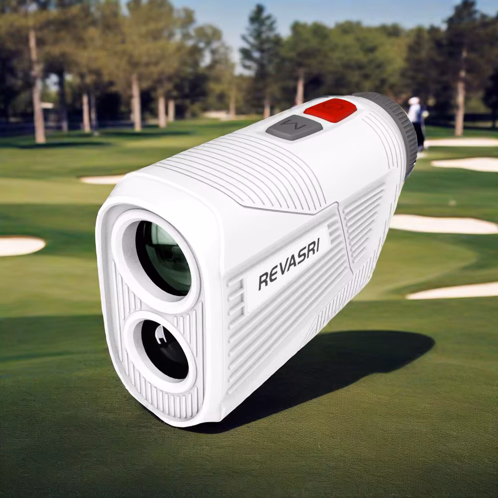 Golf Rangefinder with Slope Compensation 1000 Yards Laser Range Finder Golf Flag Lock Vibration, 6X Magnification
