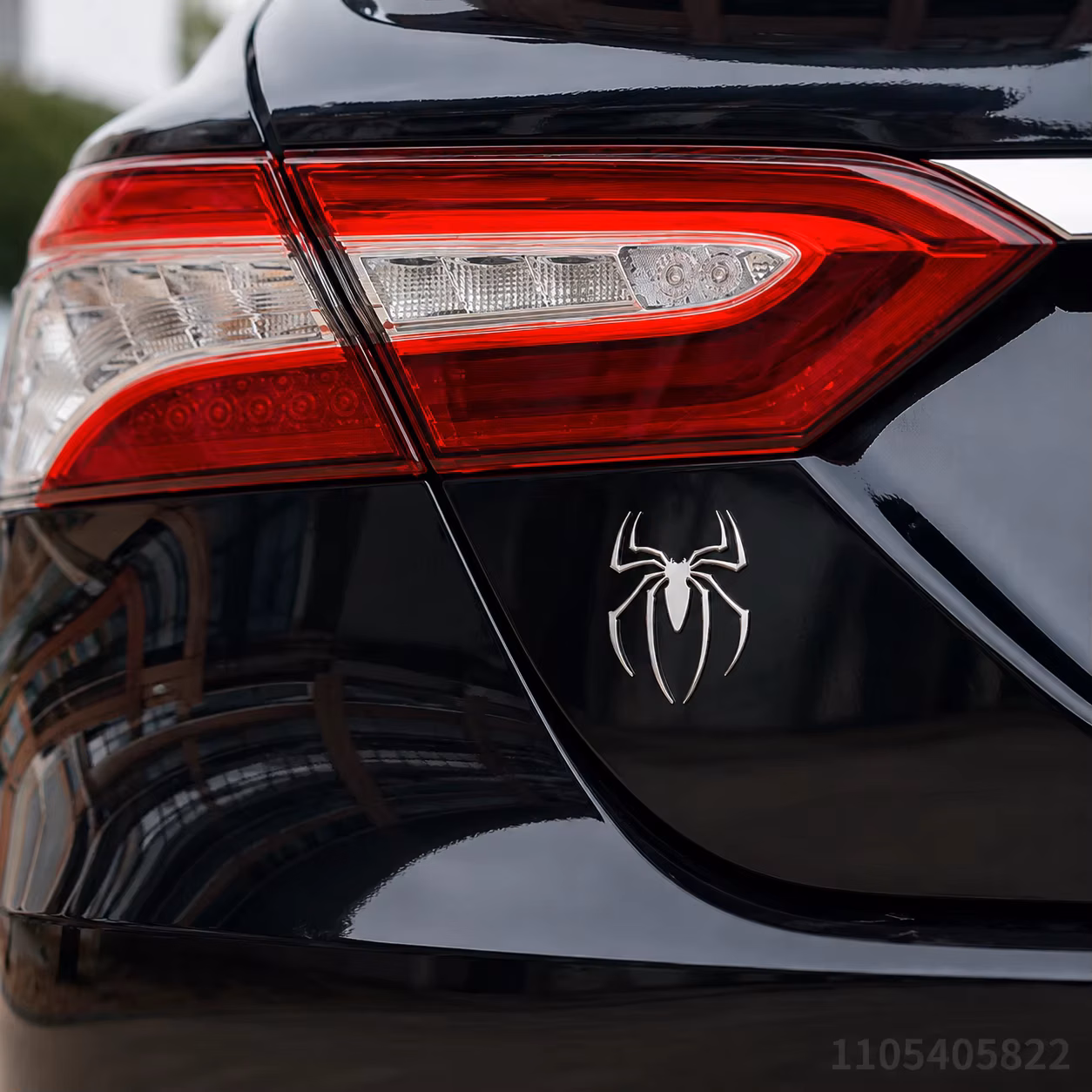 Universal 3D Metal Car Stickers Spider Car Logo Chrome Badge Auto Emblem Decal Car Styling Decoration Auto Exterior