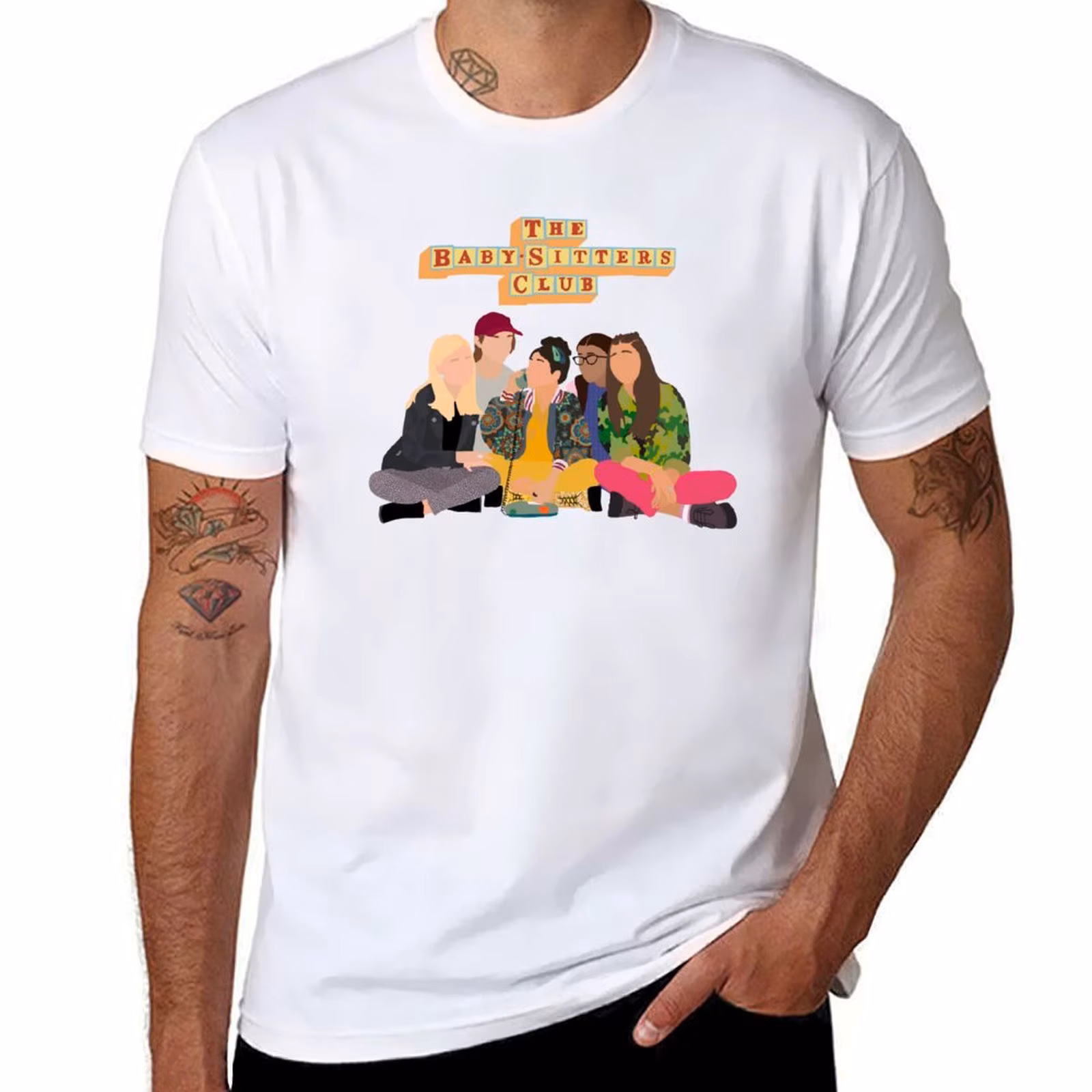 Baby-Sitters Club T-Shirt man t shirt graphic funny t shirts cotton T-Shirt