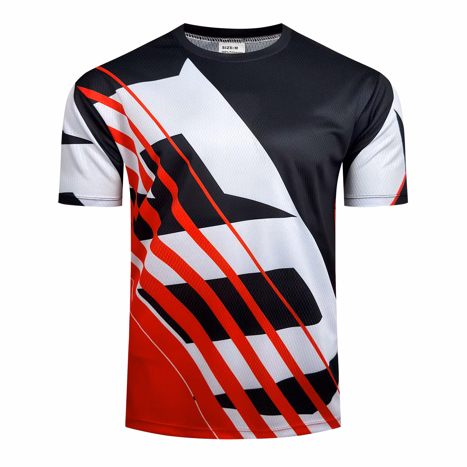 Men’s white Black Mountain Bike Jersey Shirts Lightweight Breathable Quick Dry MTB Racing Top Summer Motocross Wear Men