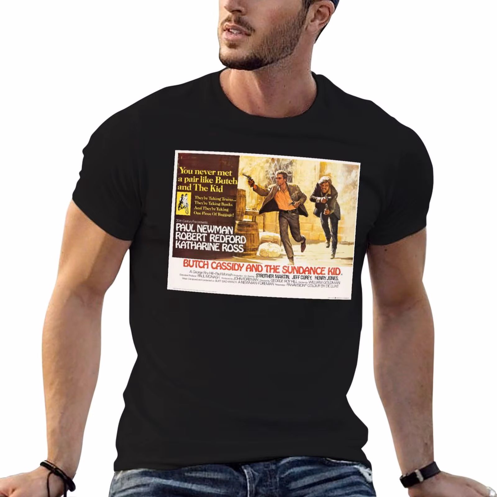 Butch Cassidy and the Sundance Kid T-Shirt t shirts designer anime tshirt T-Shirt