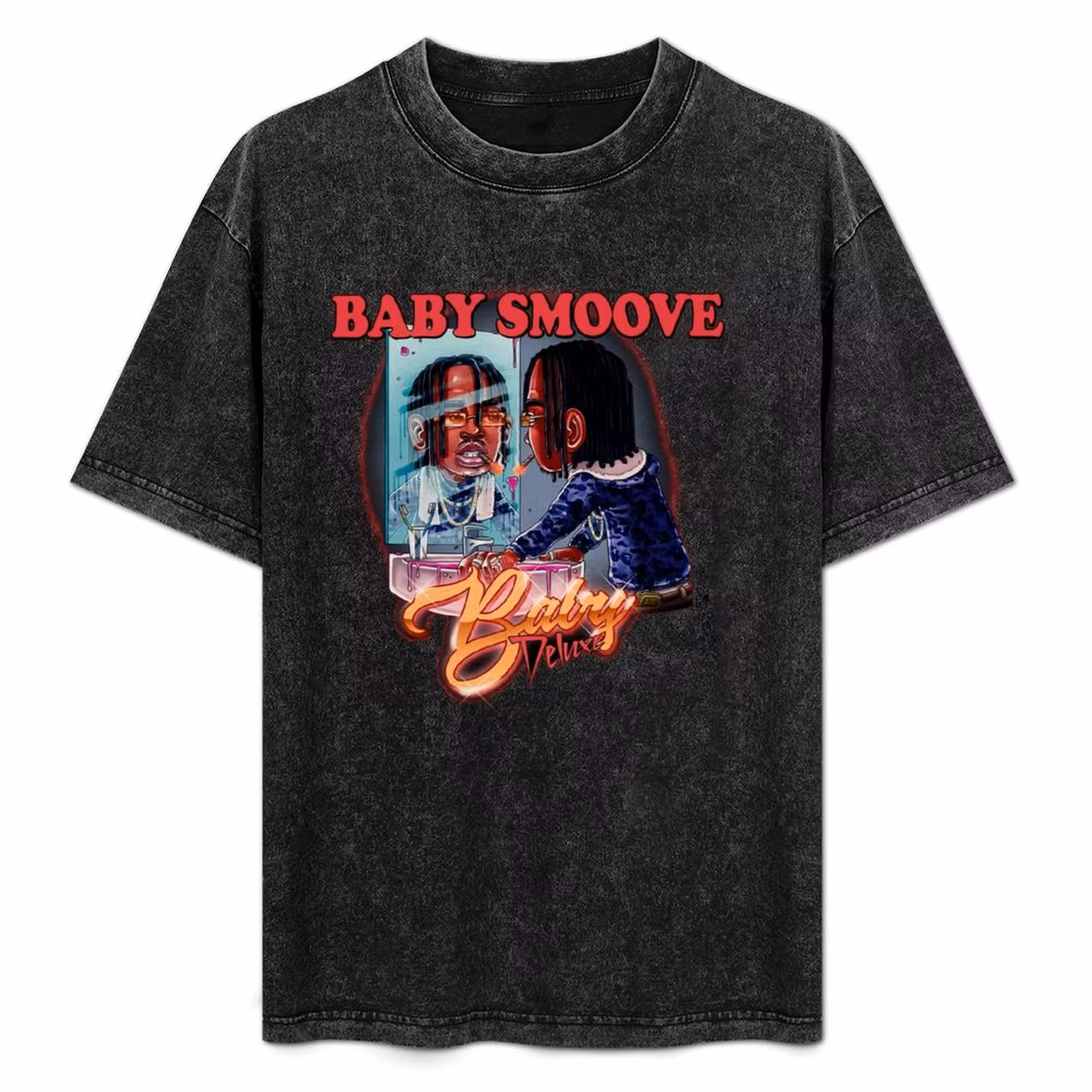 Baby smoove m-erch The Cause i can Drop Back T-Shirt Heavy Duty Casual Work Tee