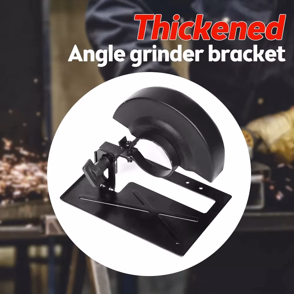D9 Universal Angle Grinder Bracket Adjustable Metal Angle Grinder Bracket Saw Rack Base Sliding Angle Bracket