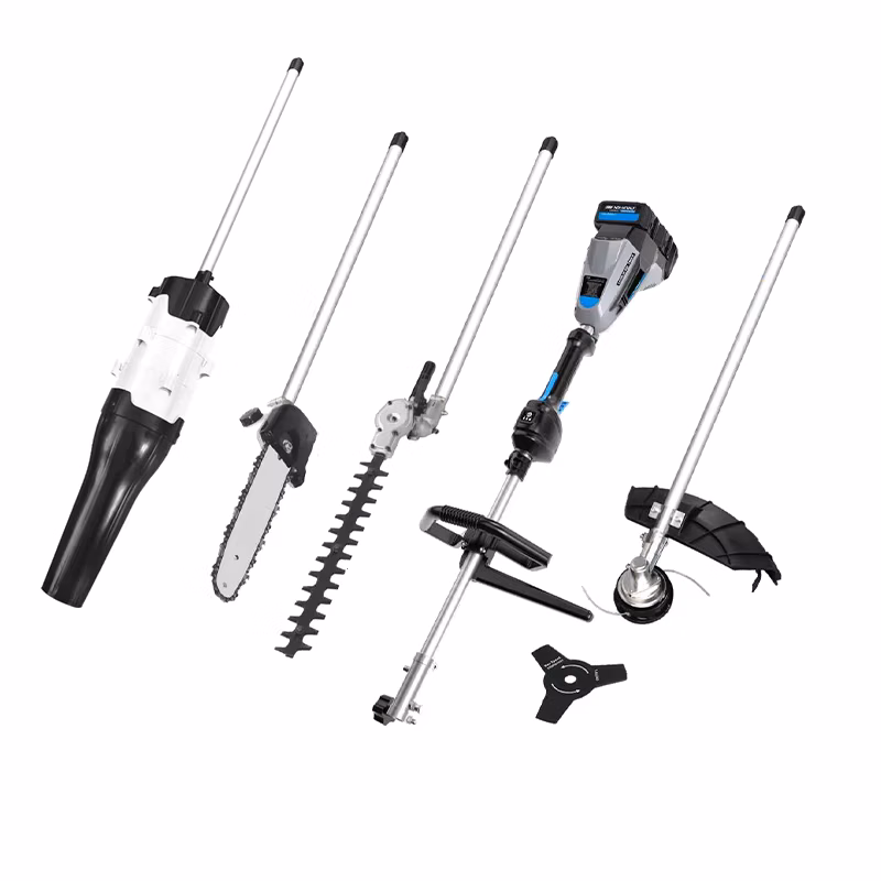 5 in 1 Hantechn Electric Tool Sets Chain Saw Hedge Trimmer Multi-Function Lawn Mower High Branch Shear 5 in 1 Sets