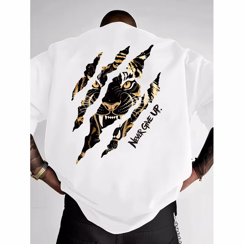 100% Cotton Mens Womens T-Shirt Summer Autumn Daily Outdoor Sports Casual Loose Street Style Short Sleeve Tee Top