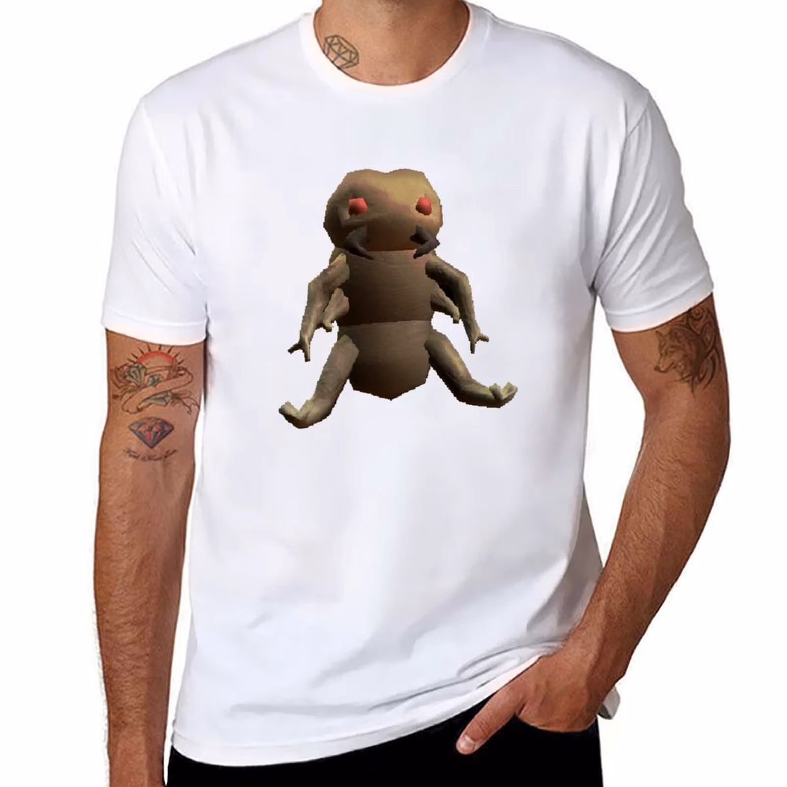 Baby Maneater from Lethal Company T-Shirt t shirt for man 100 percent cotton anime t shirts for man T-Shirt