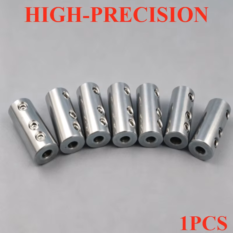 High Precision 3.17 4 4.76 5mm Coupling Motor Shaft Coupler Connector Spare Parts for DIY RC Car Boat Model
