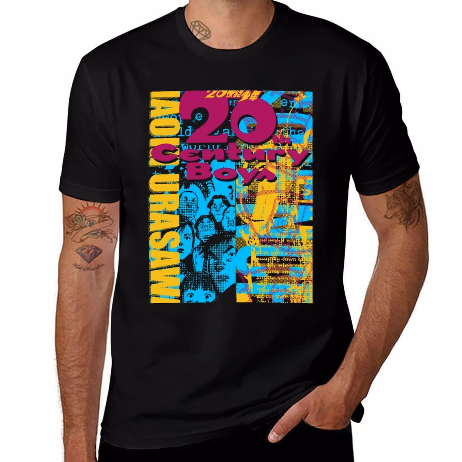 20th Century Boys T-Shirt Soft Stretch Short Sleeve Top