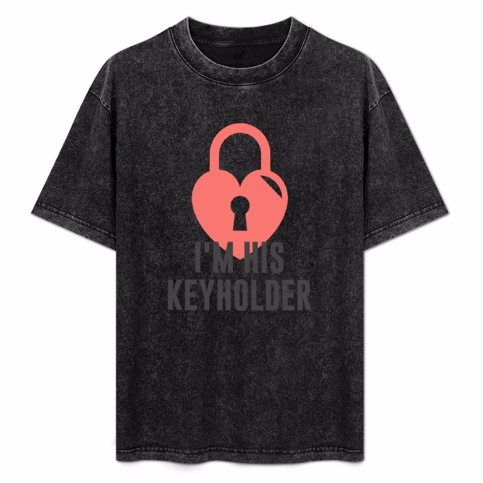 I`m his keyholder for boys & guys? T-Shirt Basic Breathable Solid Color T-Shirt