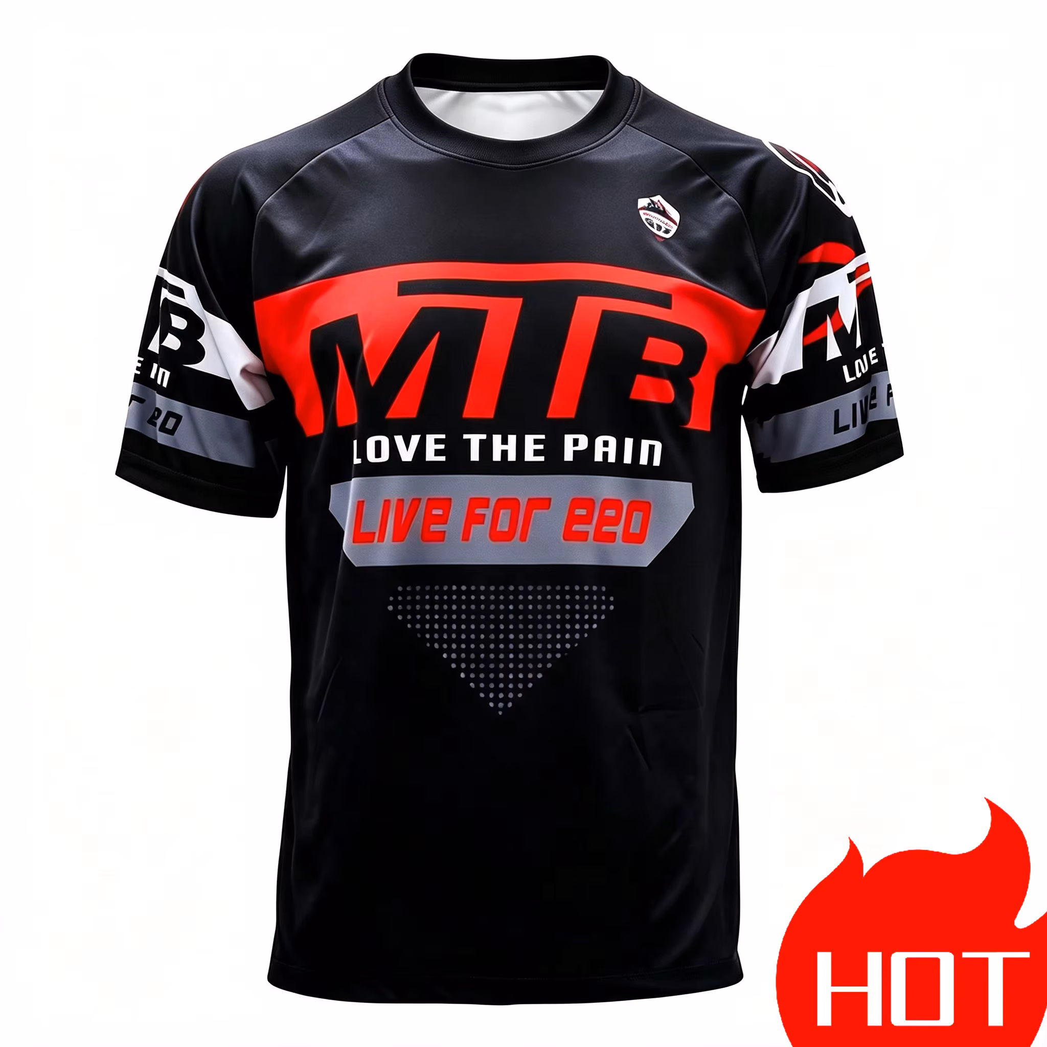 2026 Men's Short Sleeve Cycling Jersey MTB Downhill Shirt DH MX Uniform Mountain Bike Clothing Summer Motocross Wear