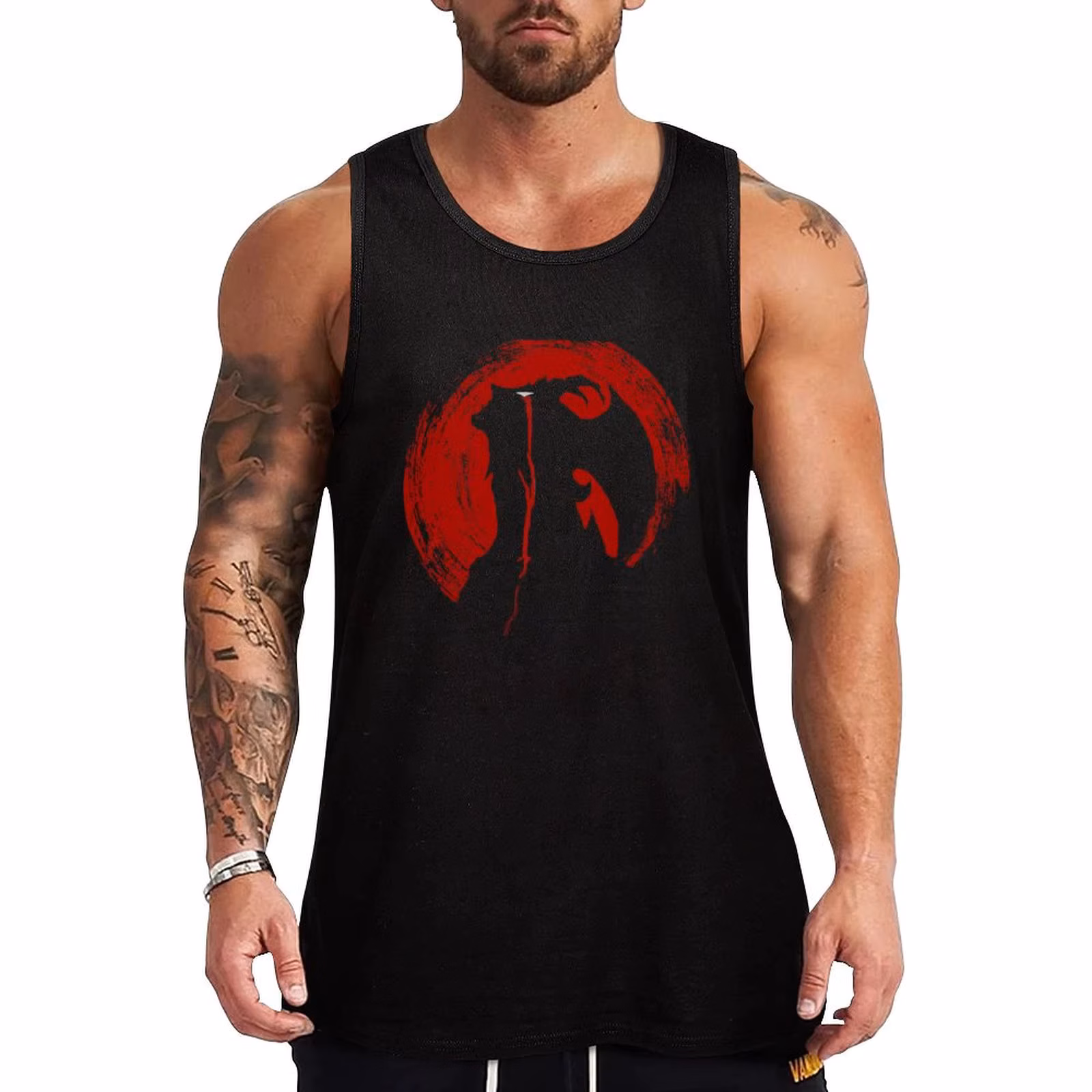 Crying baby Tank Top Solid Color Basic Tank Top Regular Fit Casual Wear