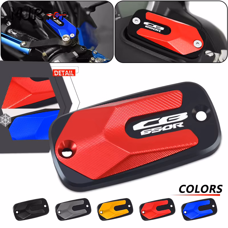 NEW Oil Cup Cover For CB650R CB 650R 2018-2024 2025 Motorcycle CNC Front Brake Clutch Fluid Reservoir Cap cb650r