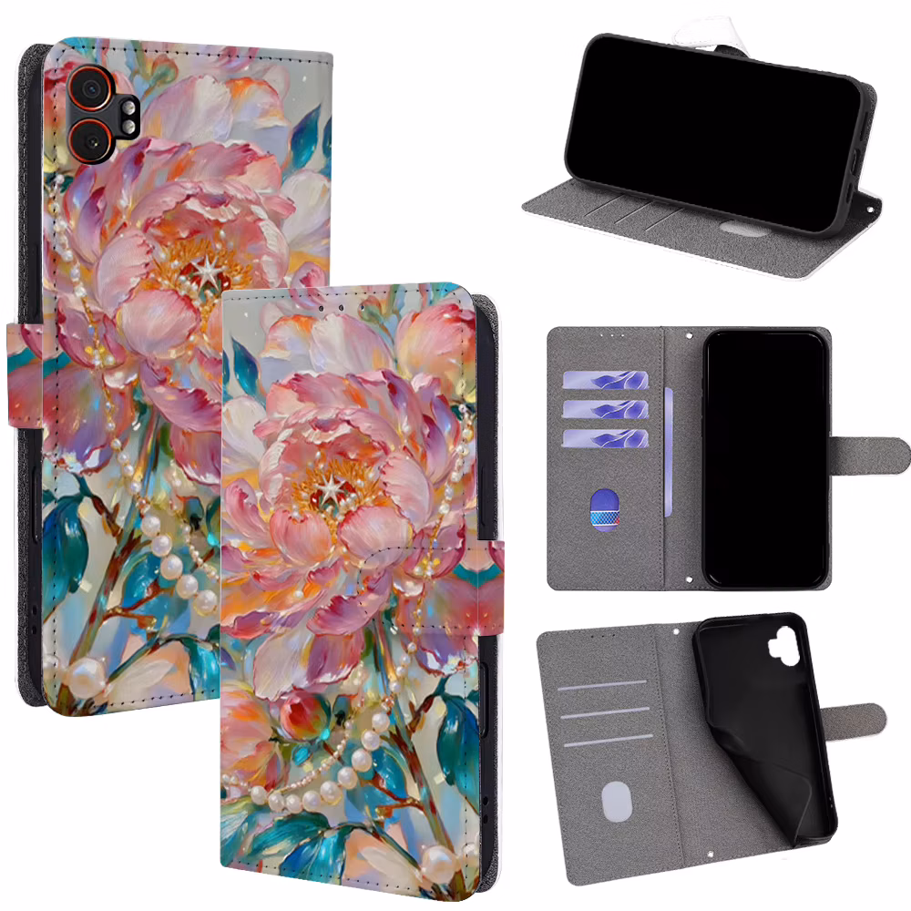 Magnetic Flip Phone Cover for Samsung Galaxy M06 F06 M16 F16 M55 C55 M54 F54 M53 M52 M35 M34 F34 M33 M15 F15 M14 M13