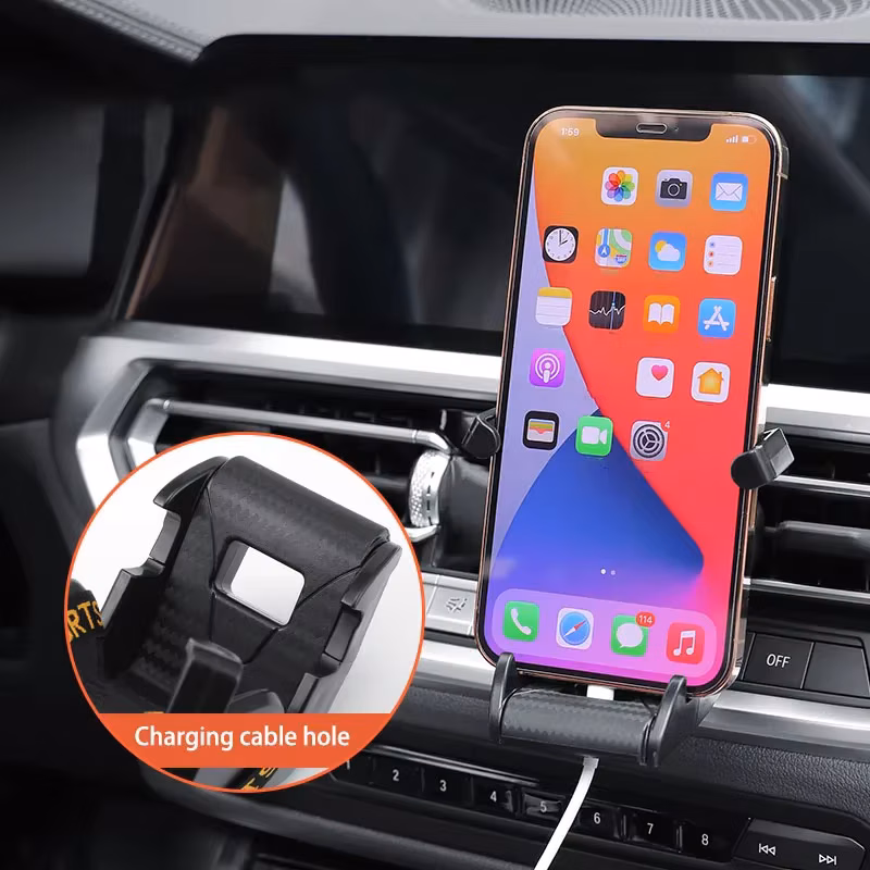 1Pc 2Pcs Racing Seat Car Phone Holder Air Vent Mount For BMW 3 E90 F30 G20 5 E60 F10 G30 X3 E83 F25 G01 X5 E53 E70 F15