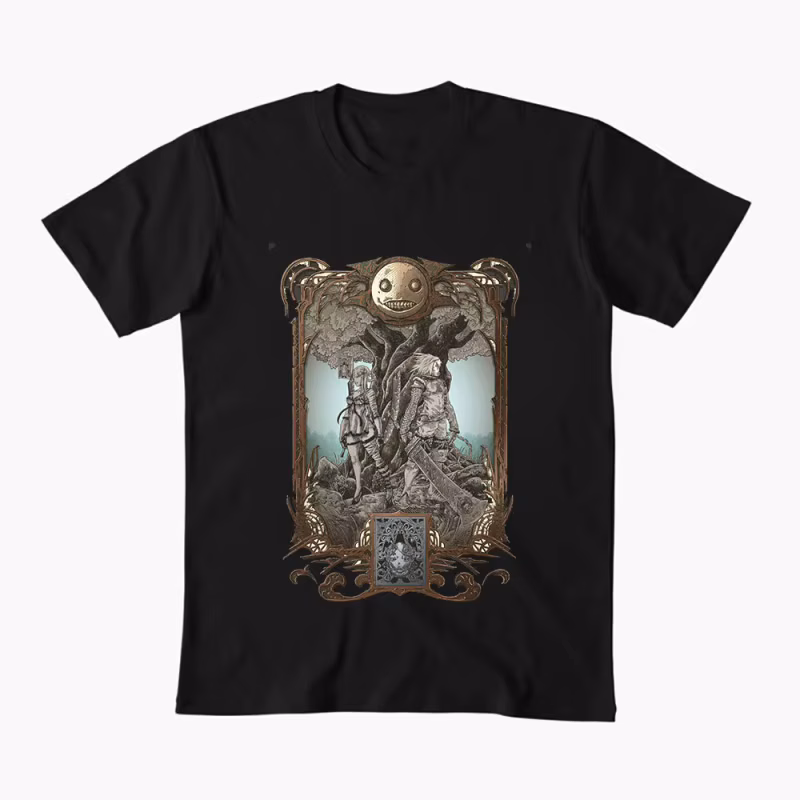 2B NieR Automata Yorh No. 2 Type B Anime T-shirt for Gamer 0607 Waifu Girl Cyber Punk Graphic Clothes Y2K Tee US Size