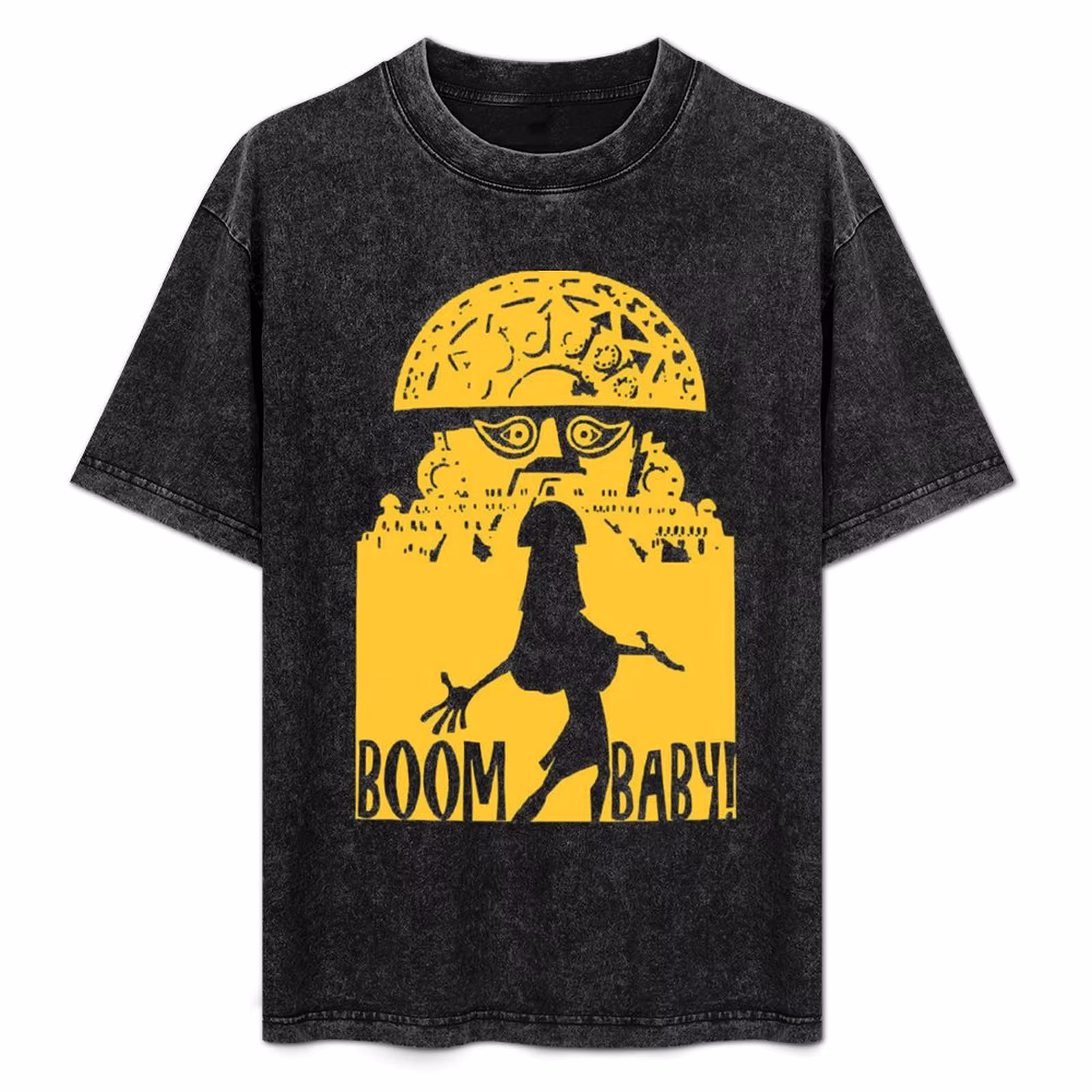 Boom BABY! T-Shirt Large Size Basic Casual T-Shirt