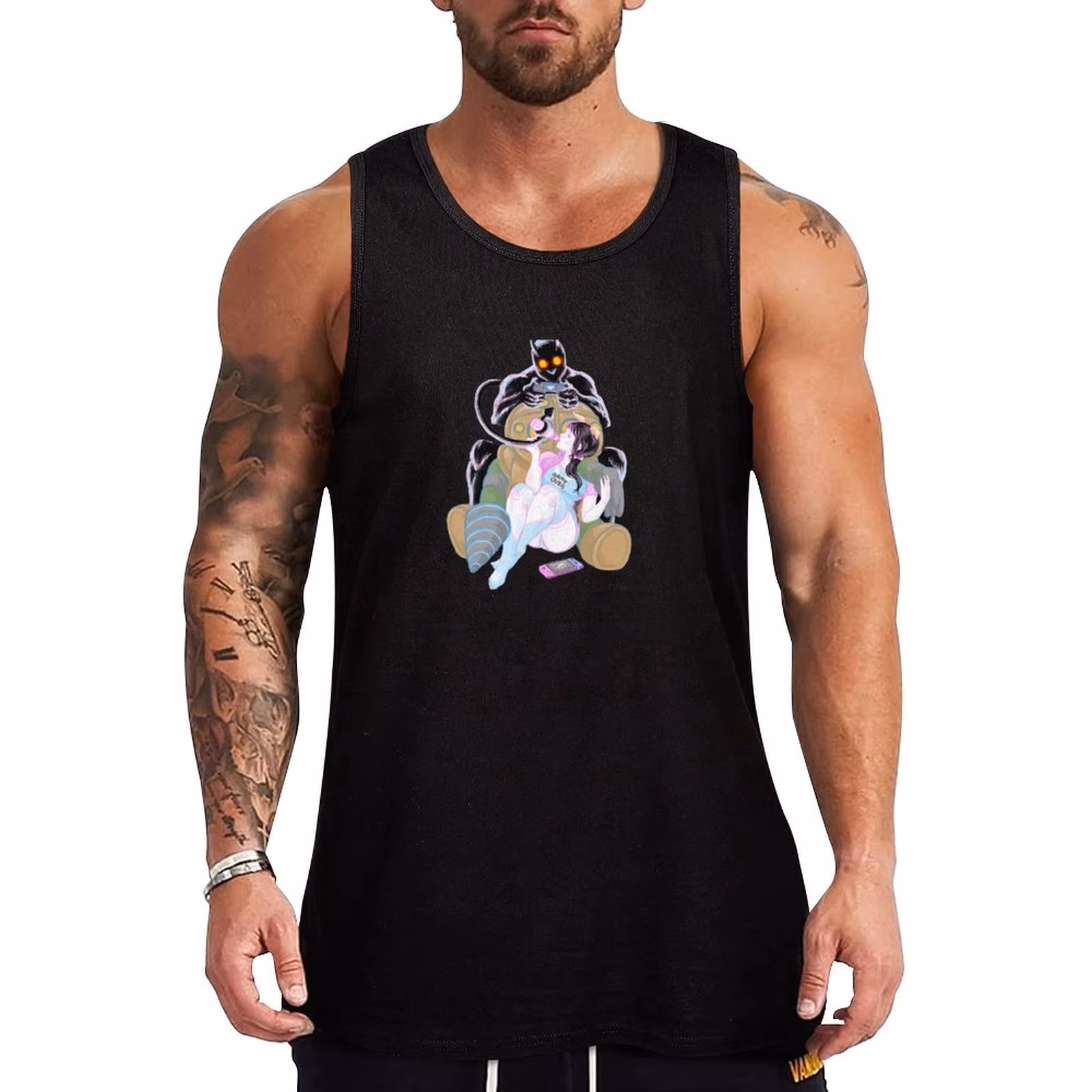 Gamer Baby Tank Top Workout Gear Tank Top Sleeveless Gym Fitness Shirt