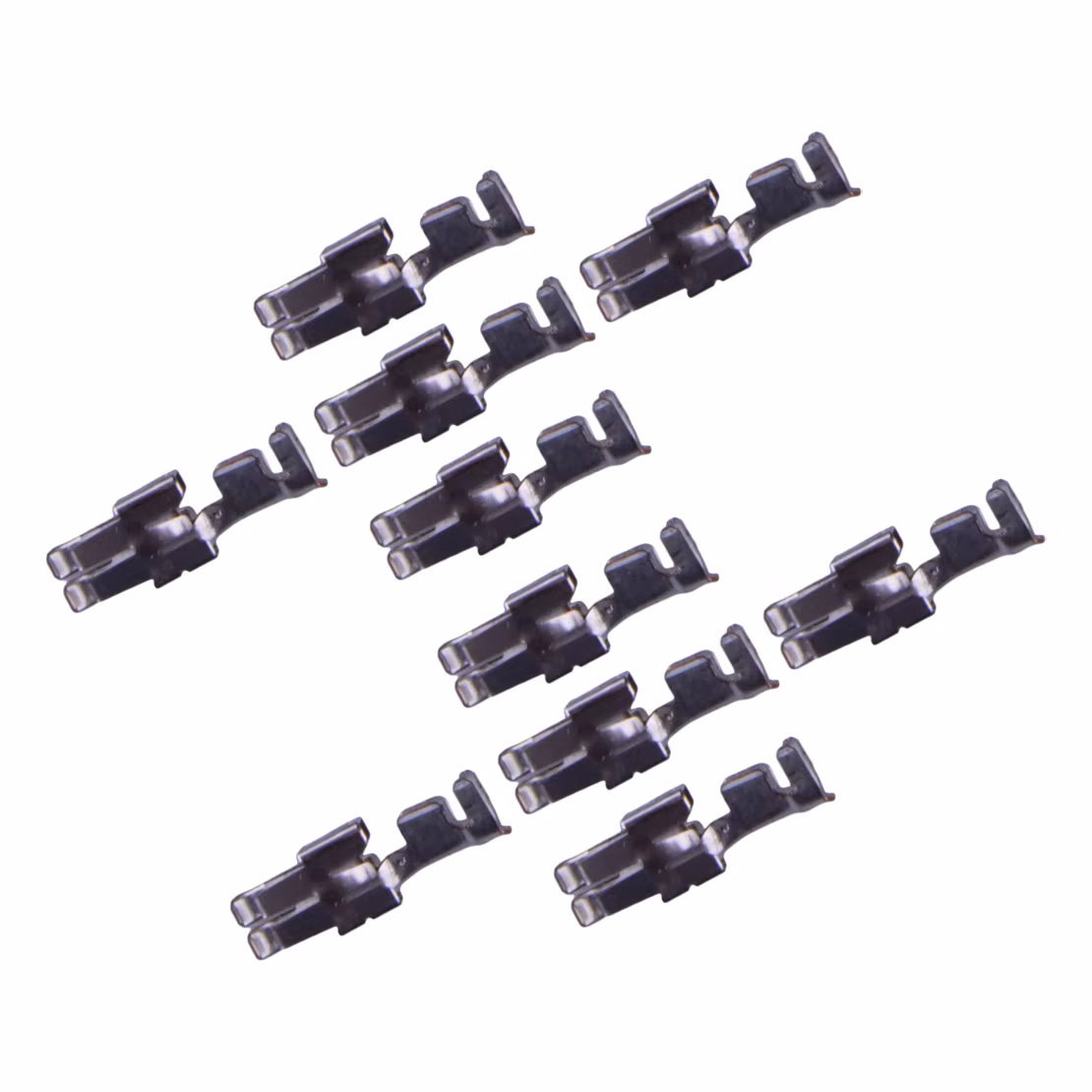 N90732603 N90732703 N90696603 20Pcs 4.8mm Female Fuse Terminal for Car Silver Copper