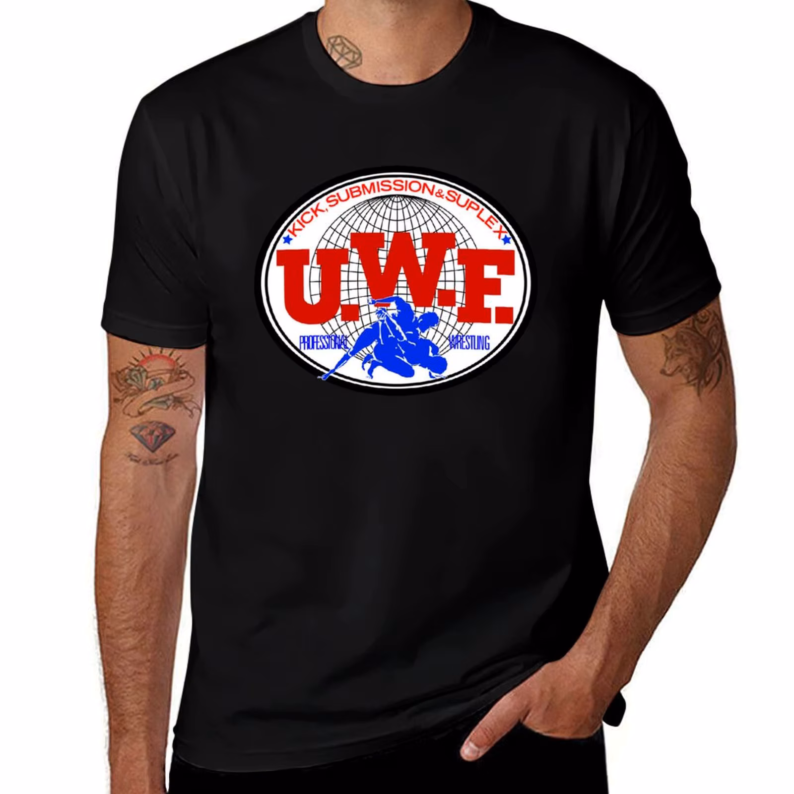 UWF Newborn (SNAKE PIT) T-Shirt Daily Wear Plain Short Sleeve Shirt