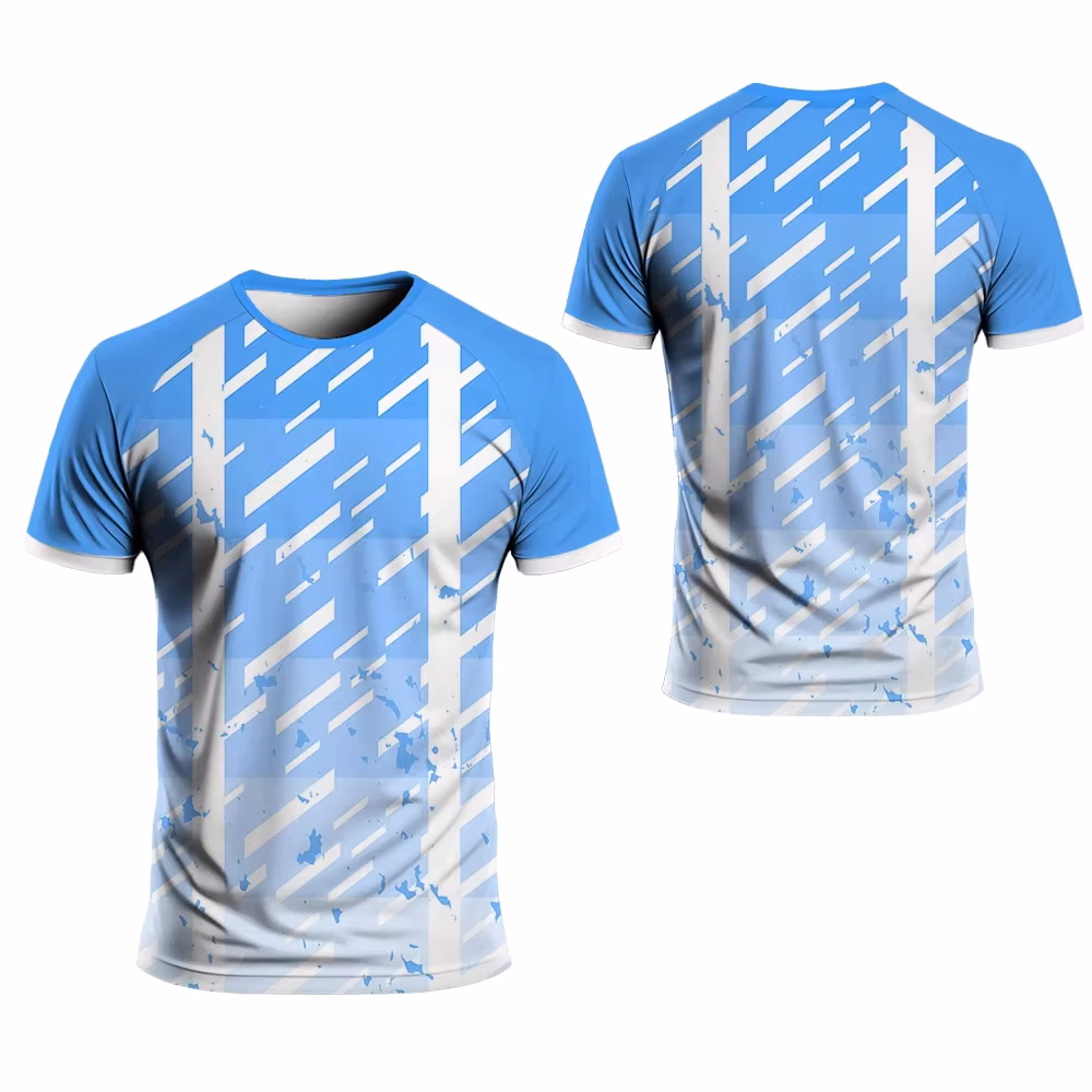 Men's Sports 3D Printing New Sportswear Quick-drying Crewneck T-shirt Men's and Women's Outdoor Loose Top