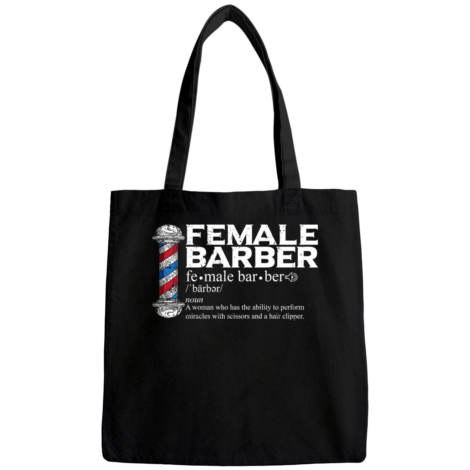 Female Barber Gift Hairstylist Hairdresser Barber Bags
