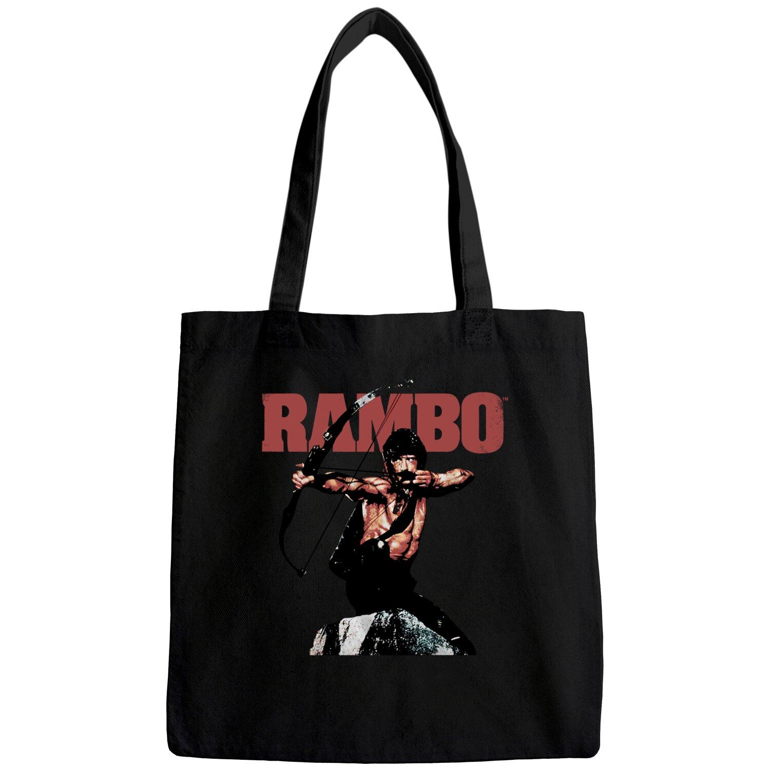 Rambo Rambow Black Adult Bags Tee