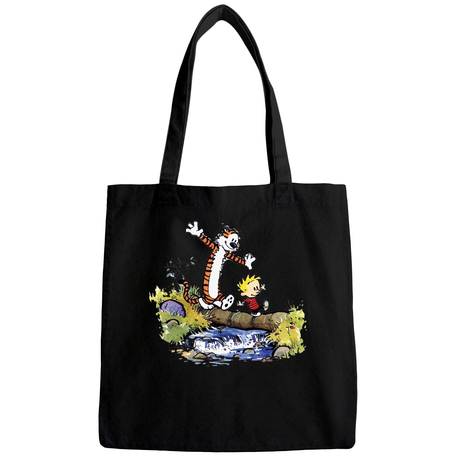 Funny Calvin And Hobbes| Perfect Gift Classic Bags