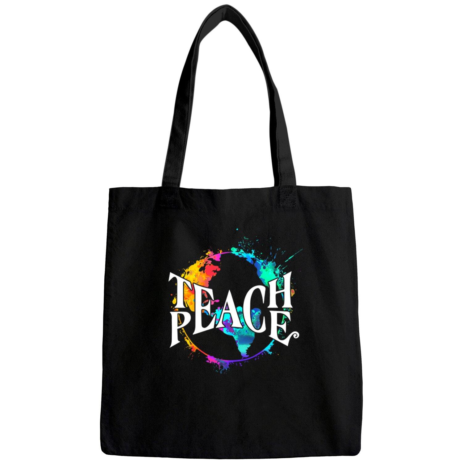 Teach Peace Hippie World - Hippie - Bags