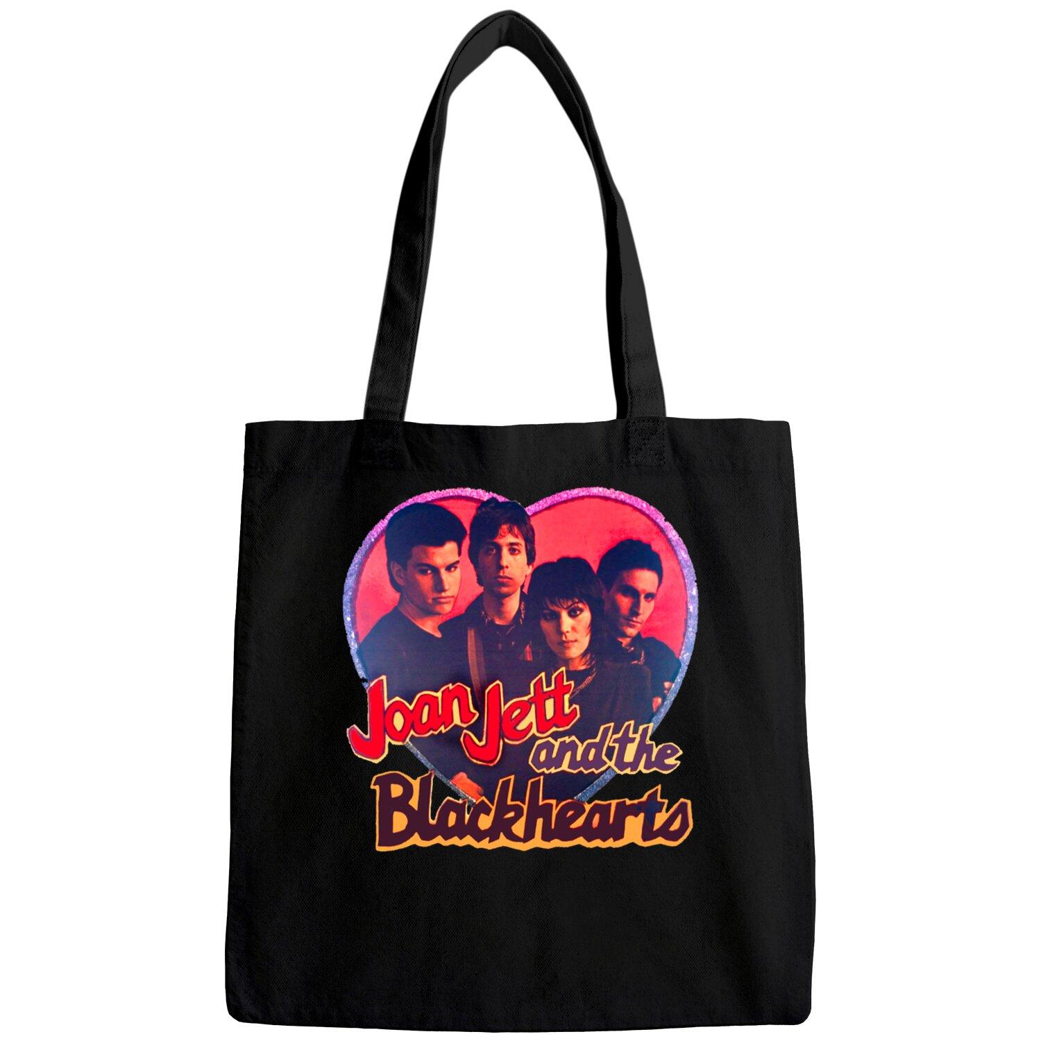 Joan Jett And The Blackhearts 80s Iron On - Joan Jett - Bags