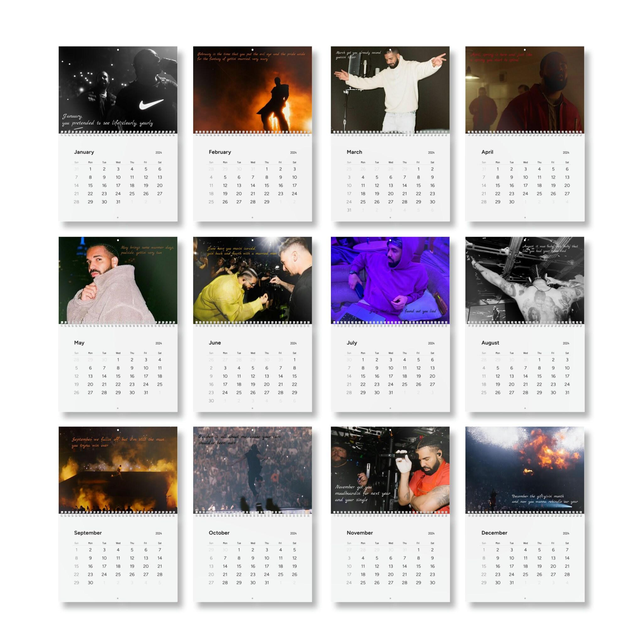 Slime You Out Drake Calendar (2025)