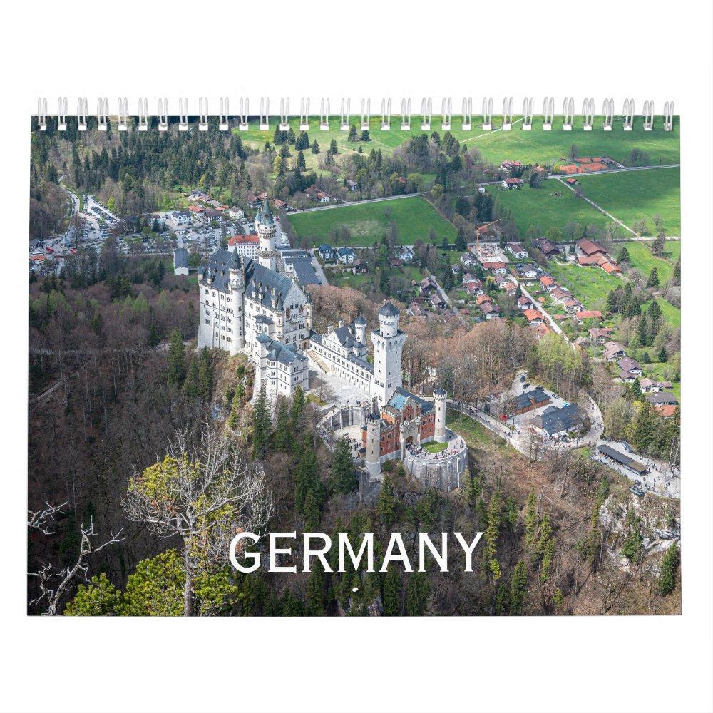 Germany Landscape 2024 Calendar