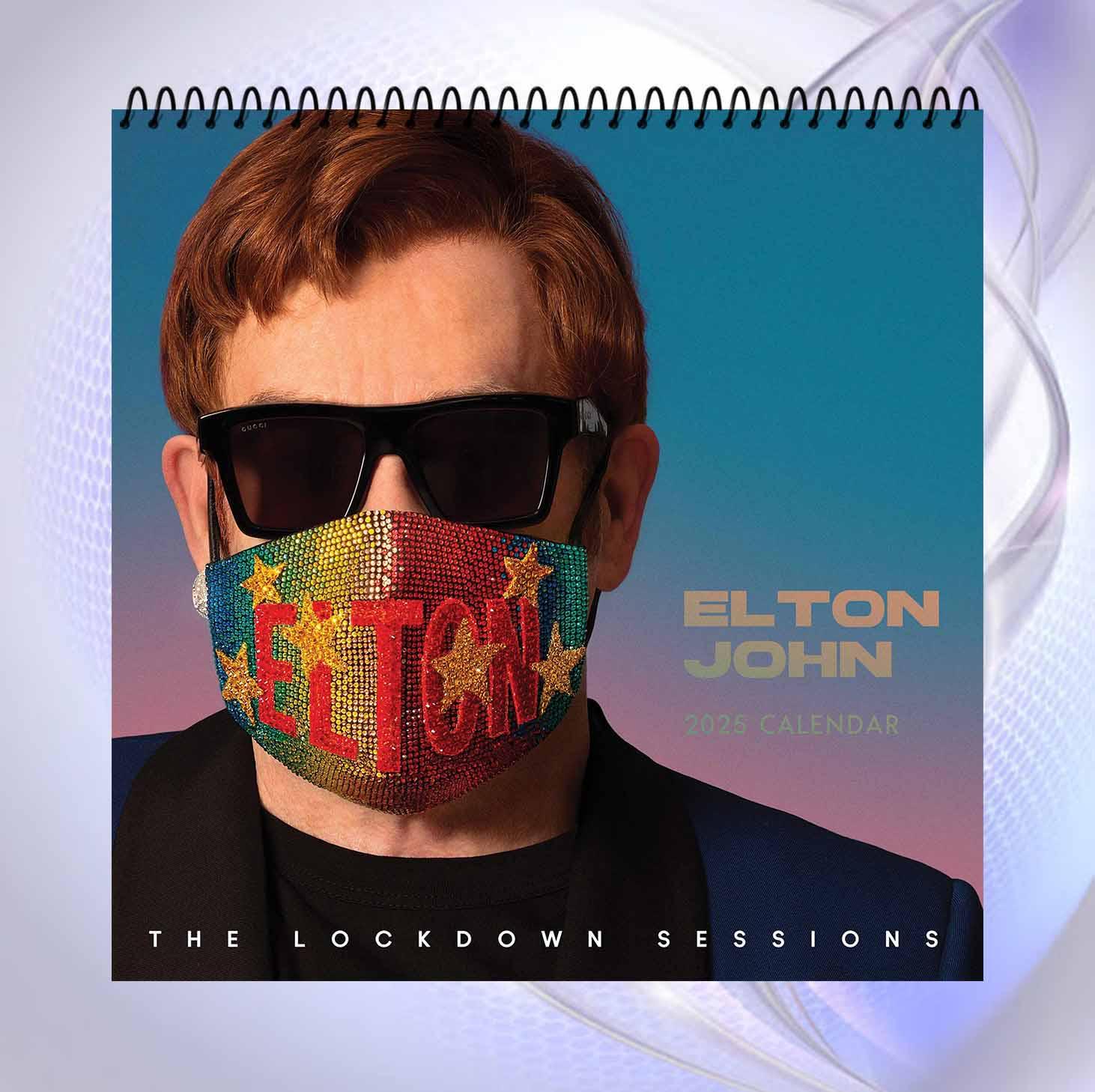 Elton John Calendar 2025, Idol Calendar, Yearly Calendar
