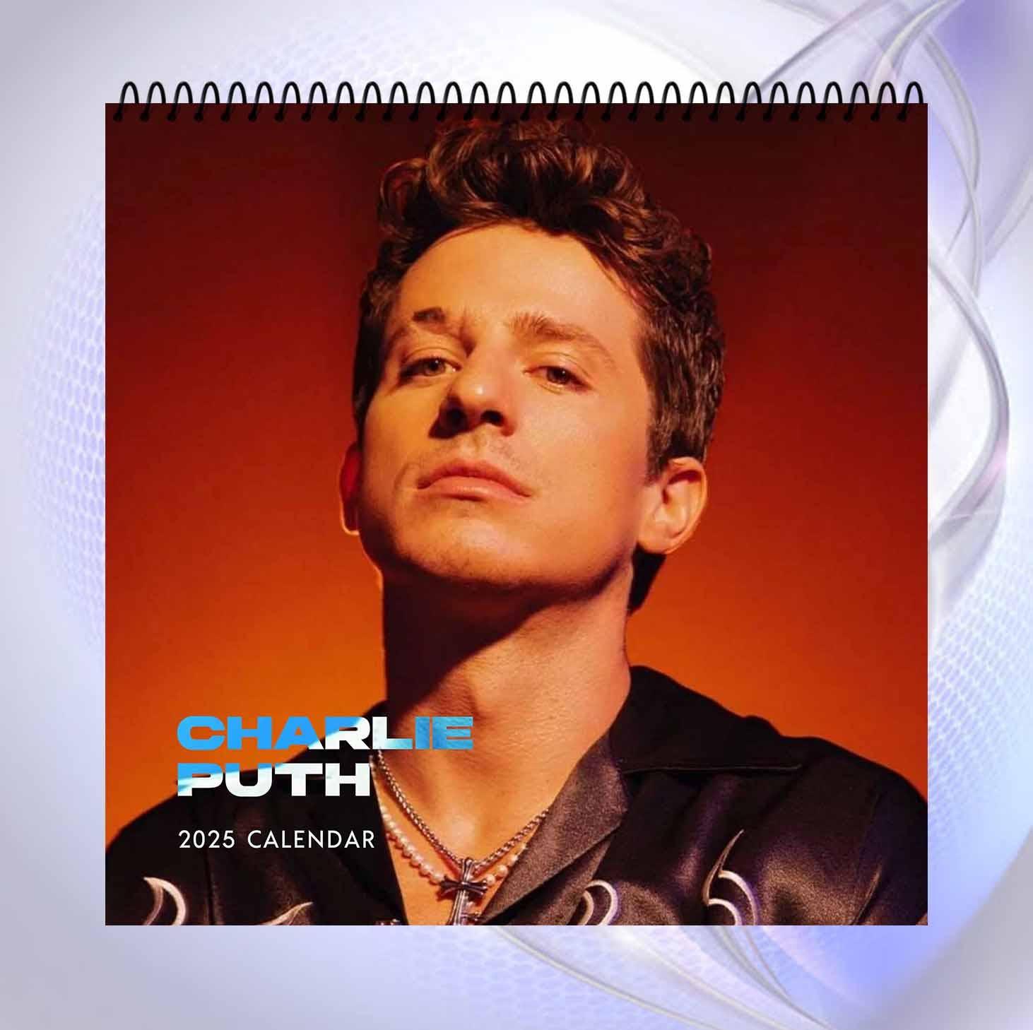 Charlie Puth Calendar 2025, Idol Calendar, Yearly Calendar
