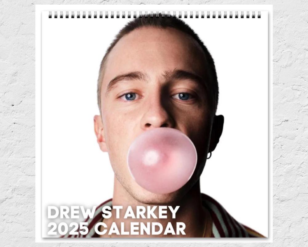 2025 Drew Starkey Calendar - Obx Star Monthly Photos & Dates
