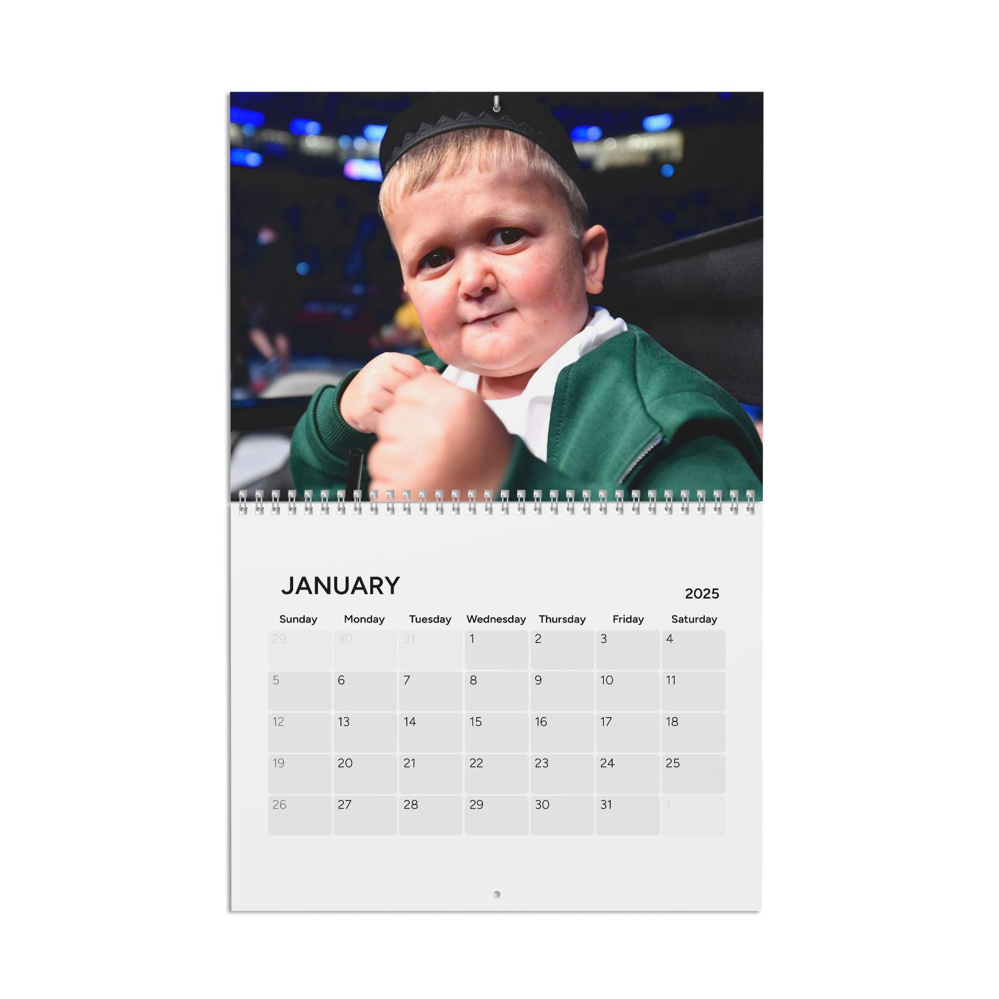Hasbulla 2025 Calendar, Gift For Hasbulla Fan