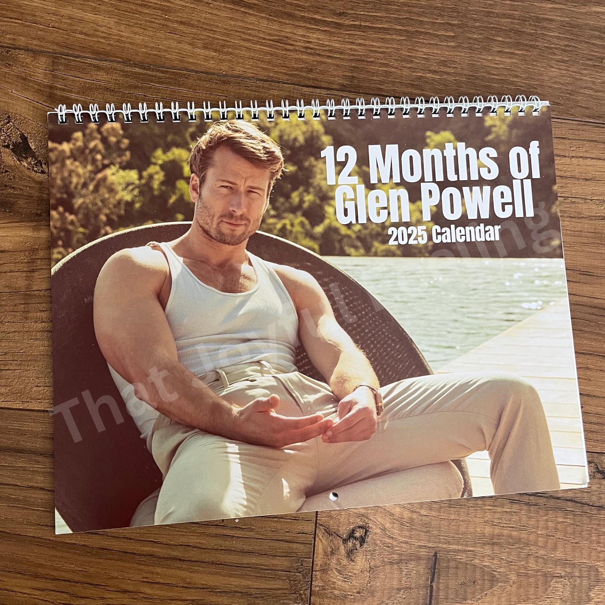 Glen Powell Calendar Gift