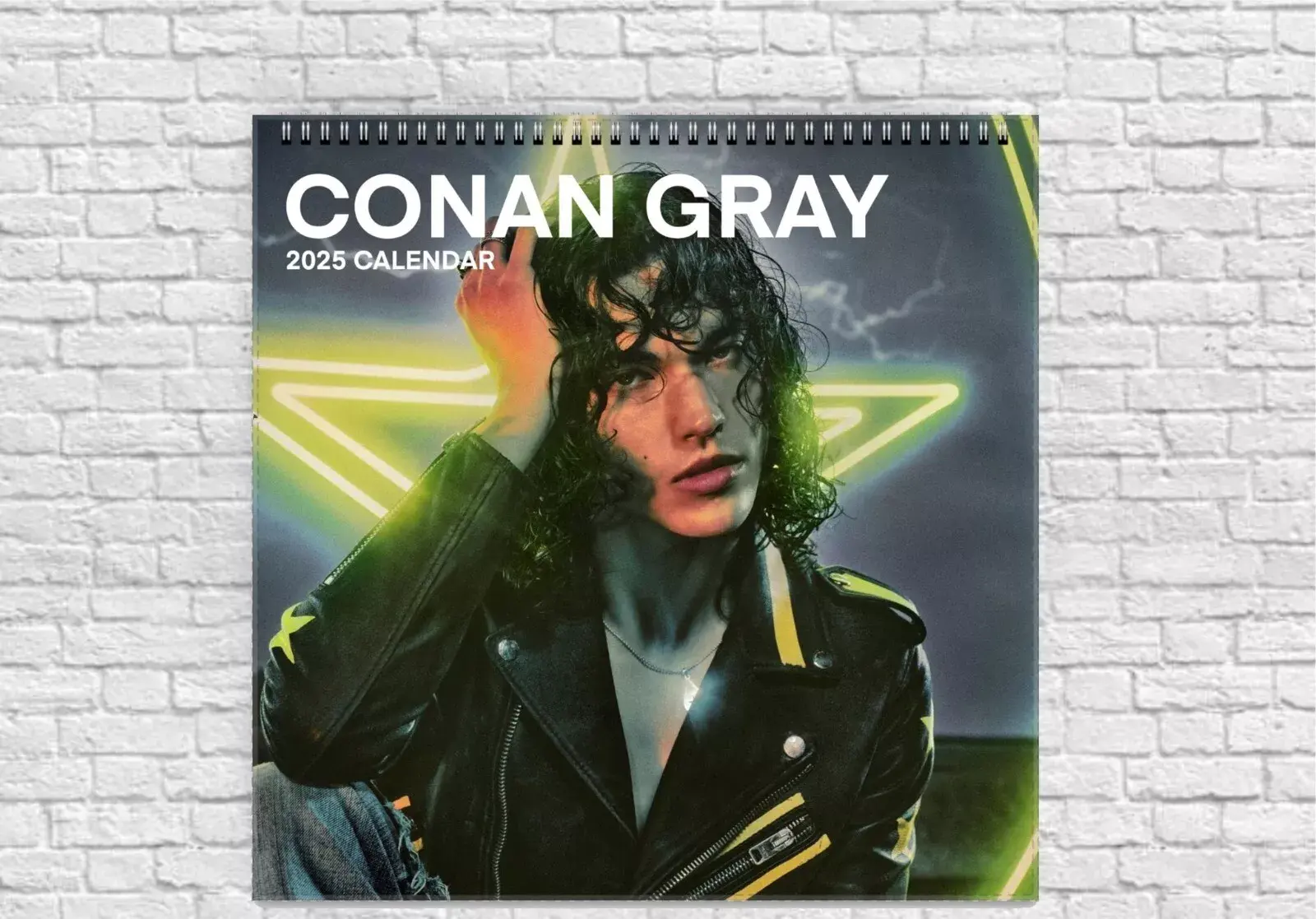 Conan Gray 2025 Calendar Wall, Found Heaven Never Ending